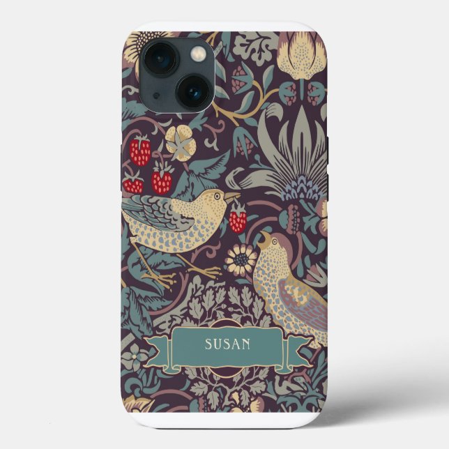 William Morris Strawberry Thief Case-Mate iPhone C Hülle (Rückseite)