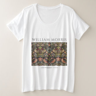 William Morris Strawberry Thief Damen Große Größe T-Shirt