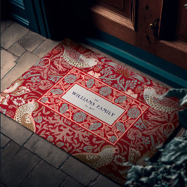 William Morris Strawberry Thief Doormat Fußmatte