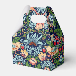 William Morris Strawberry Thief Favor Box Geschenkschachtel
