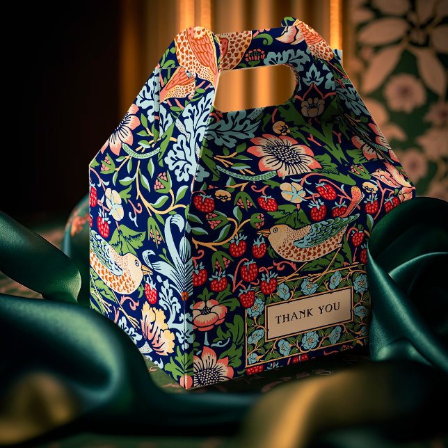 William Morris Strawberry Thief Favor Box Geschenkschachtel (Von Creator hochgeladen)