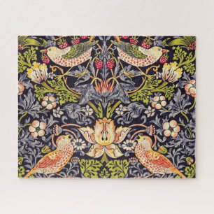 William Morris Strawberry Thief Floral Art Nouveau Puzzle
