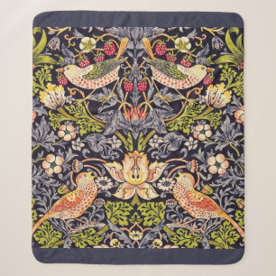 William Morris Strawberry Thief Floral Art Nouveau Sherpadecke