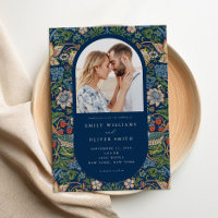 William Morris Strawberry Thief Foto Wedding