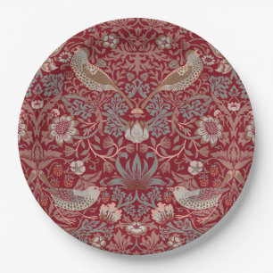William Morris Strawberry Thief Geschenkpapier Pappteller