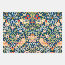 William Morris Strawberry Thief Geschenkpapier Set