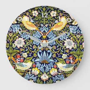 William Morris, Strawberry Thief, Große Wanduhr