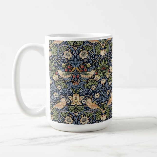 William Morris Strawberry Thief Kaffeetasse (Links)