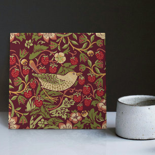 William Morris Strawberry Thief Keramik Tile Fliese