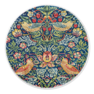 William Morris - Strawberry Thief Keramikknauf