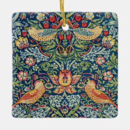 William Morris - Strawberry Thief Keramikornament