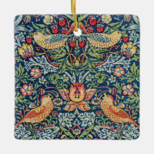 William Morris - Strawberry Thief Keramikornament