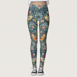 William Morris - Strawberry Thief Leggings