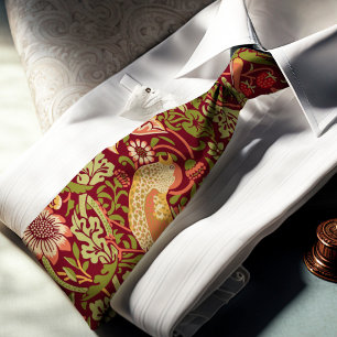 William Morris Strawberry Thief Neck Tie Krawatte