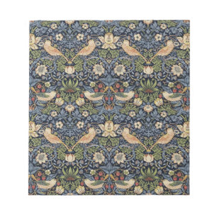 William Morris Strawberry Thief Notizblock