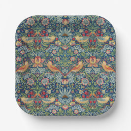 William Morris - Strawberry Thief Pappteller