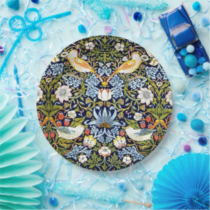 William Morris - Strawberry Thief  Pappteller