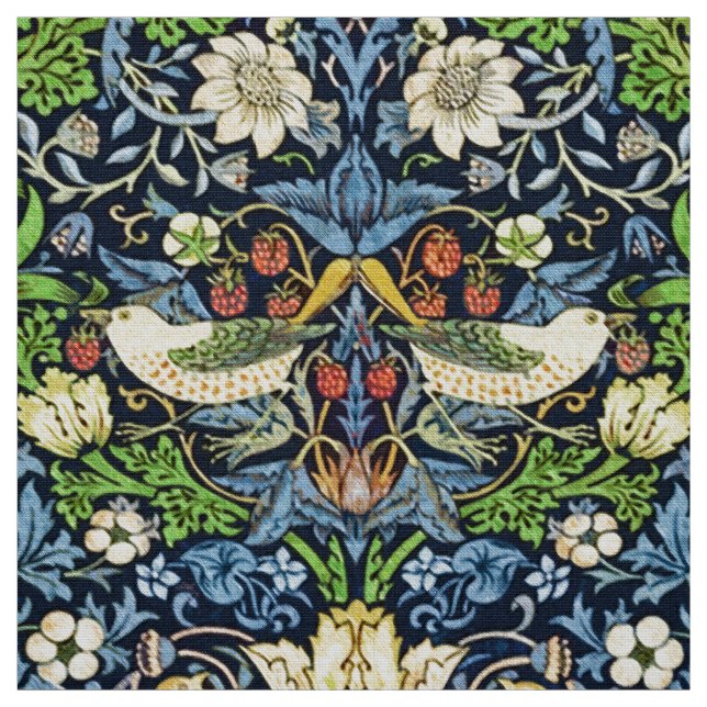 William Morris Strawberry Thief Pattern Stoff (Muster)