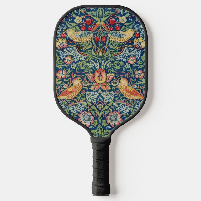 William Morris - Strawberry Thief Pickleball Schläger (Vorderseite)