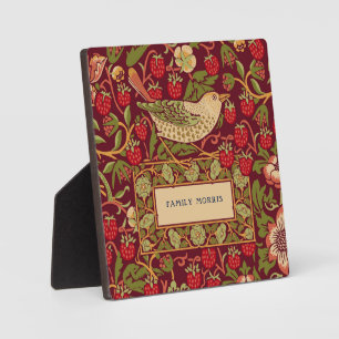 William Morris Strawberry Thief Plakette Fotoplatte