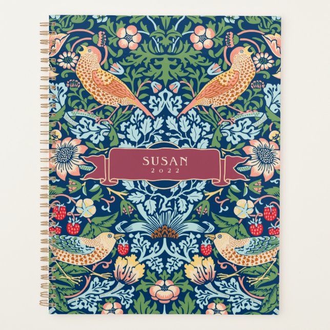William Morris Strawberry Thief Planer (Vorderseite)