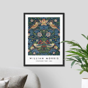 William Morris Strawberry Thief Poster