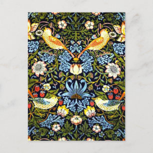 William Morris, Strawberry Thief, Postkarte