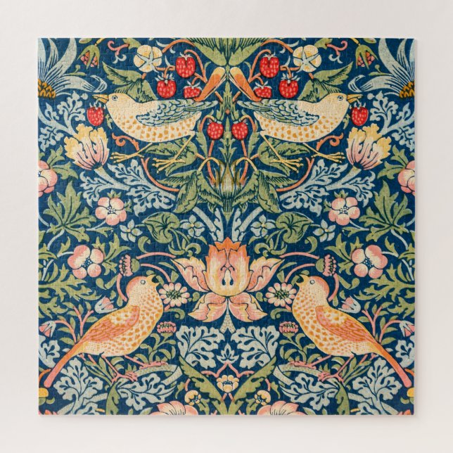 William Morris "Strawberry Thief" Puzzle (Vertikal)