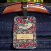 William Morris Strawberry Thief Reiseanhänger