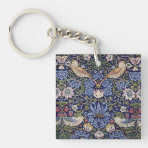 William Morris - Strawberry Thief Schlüsselanhänge Schlüsselanhänger