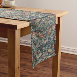 William Morris: Strawberry Thief Table Runner Großer Tischläufer