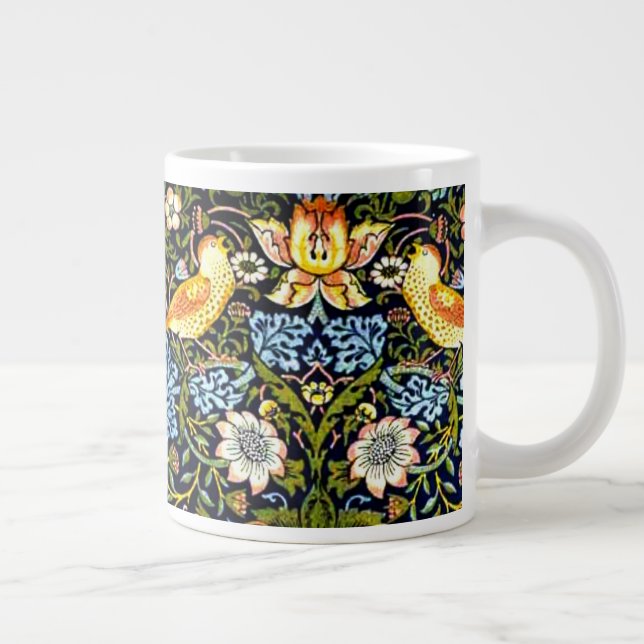 William Morris - Strawberry Thief Tasse (Rechts)