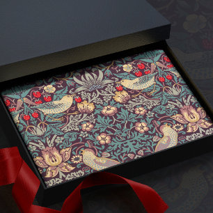 William Morris Strawberry Thief Tissue Paper Seidenpapier
