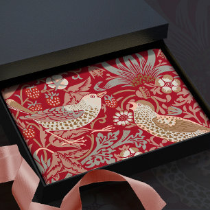 William Morris Strawberry Thief Tissue Paper Seidenpapier
