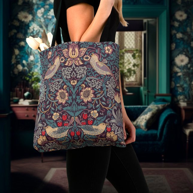 William Morris Strawberry Thief Tote Bag (Von Creator hochgeladen)