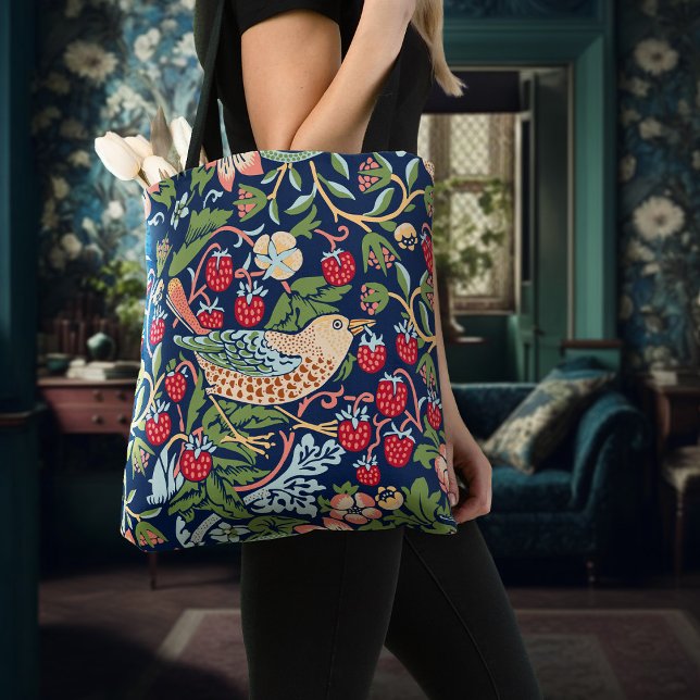 William Morris Strawberry Thief Tote Bag (Von Creator hochgeladen)