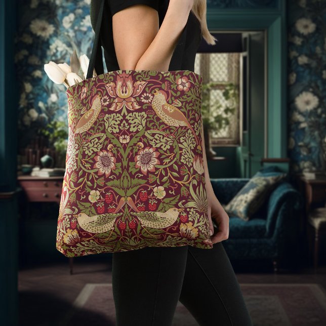 William Morris Strawberry Thief Tote Bag (Von Creator hochgeladen)