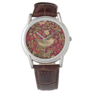 William Morris Strawberry Thief Watch Armbanduhr