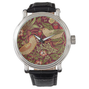 William Morris Strawberry Thief Watch Armbanduhr