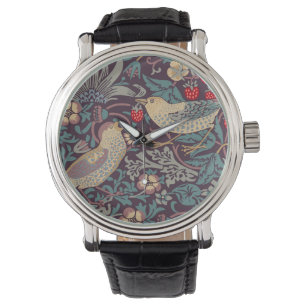 William Morris Strawberry Thief Watch Armbanduhr