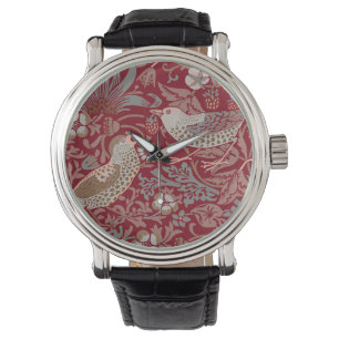 William Morris Strawberry Thief Watch Armbanduhr