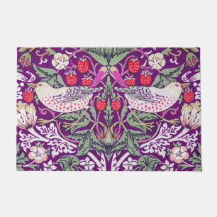 William Morris Strawberry Thief Willkommen Fußmatte