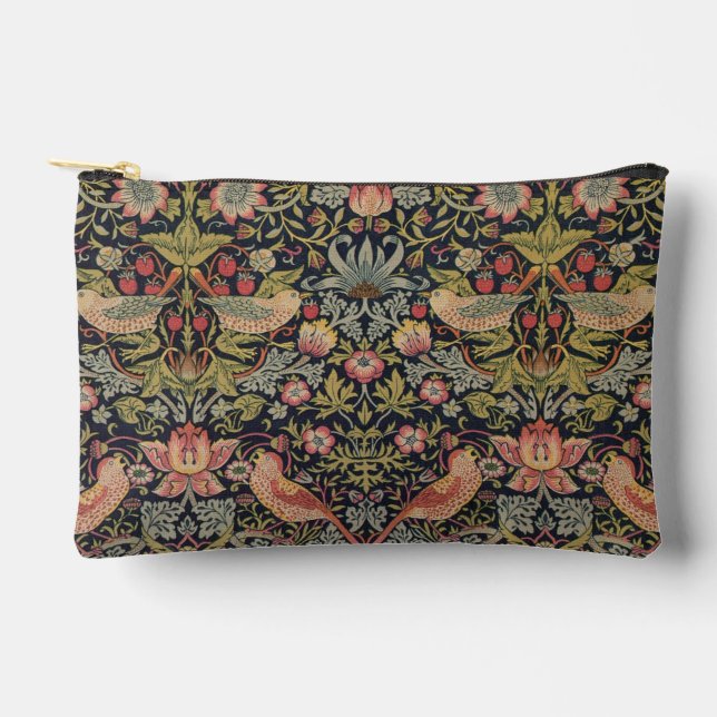 William Morris Strawberry Thief Zubehörtasche (Vorderseite)