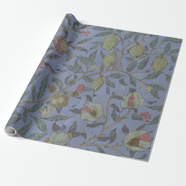 William Morris Style Geschenkpapier (Ungerollt)