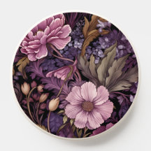 William Morris Style Lila Pink Forest Blume