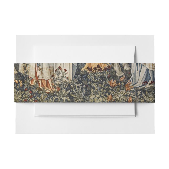 William Morris Suche nach Heiligem Gral: Schildwal Einladungsbanderole (Vorderseite Beispiel)