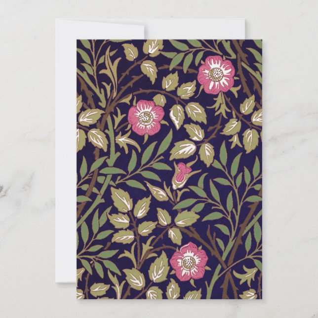 William Morris Sweet Briar Floral Art Nouveau (Vorderseite)