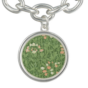 William Morris Sweet Pea Floral Design Armband