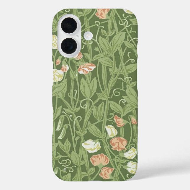 William Morris Sweet Pea Floral Design Case-Mate iPhone Hülle (Rückseite)
