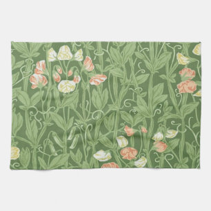 William Morris Sweet Pea Floral Design Geschirrtuch